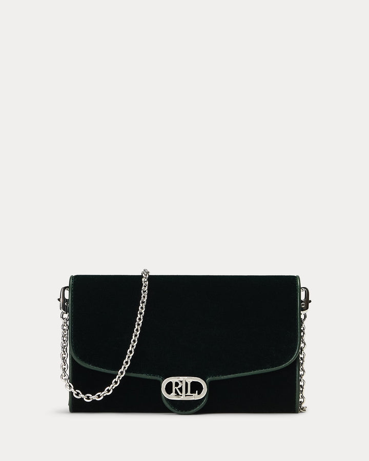 Ralph Lauren Velvet Medium Adair Crossbody