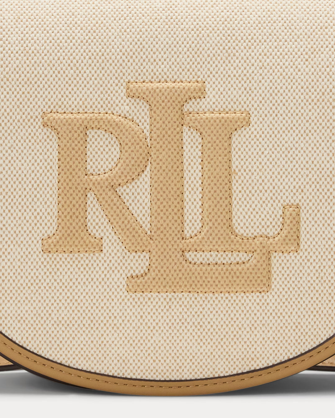 Ralph Lauren Canvas & Leather Medium Witley Crossbody