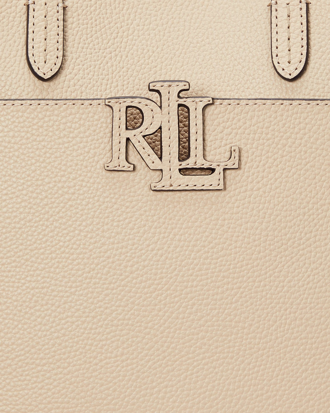 Ralph Lauren Pebbled Leather Small Cameryn Tote Bag
