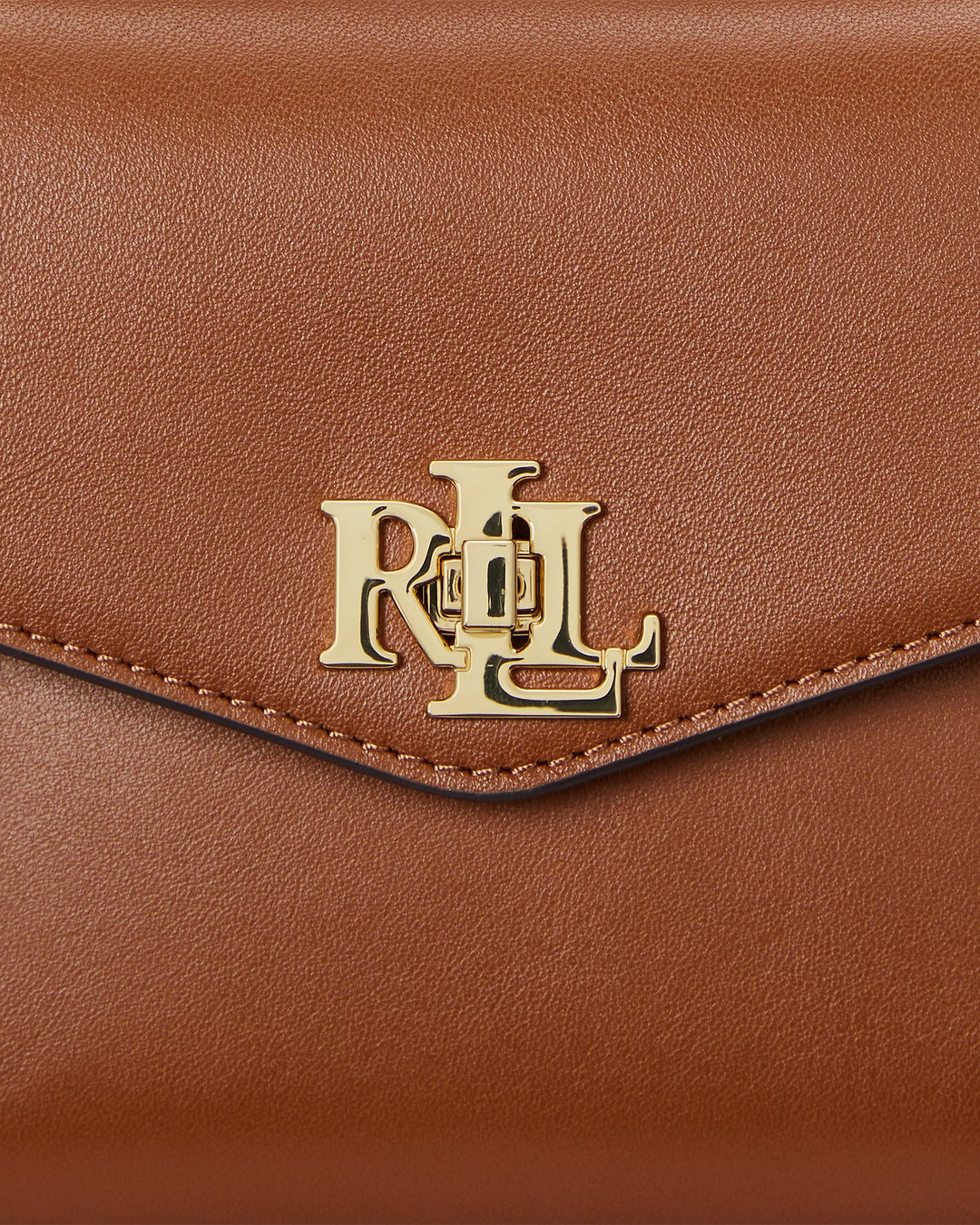 Ralph Lauren Leather Small Farrah Satchel