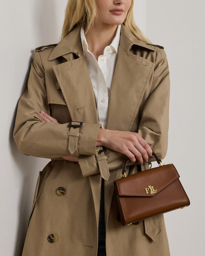 Ralph Lauren Leather Small Farrah Satchel