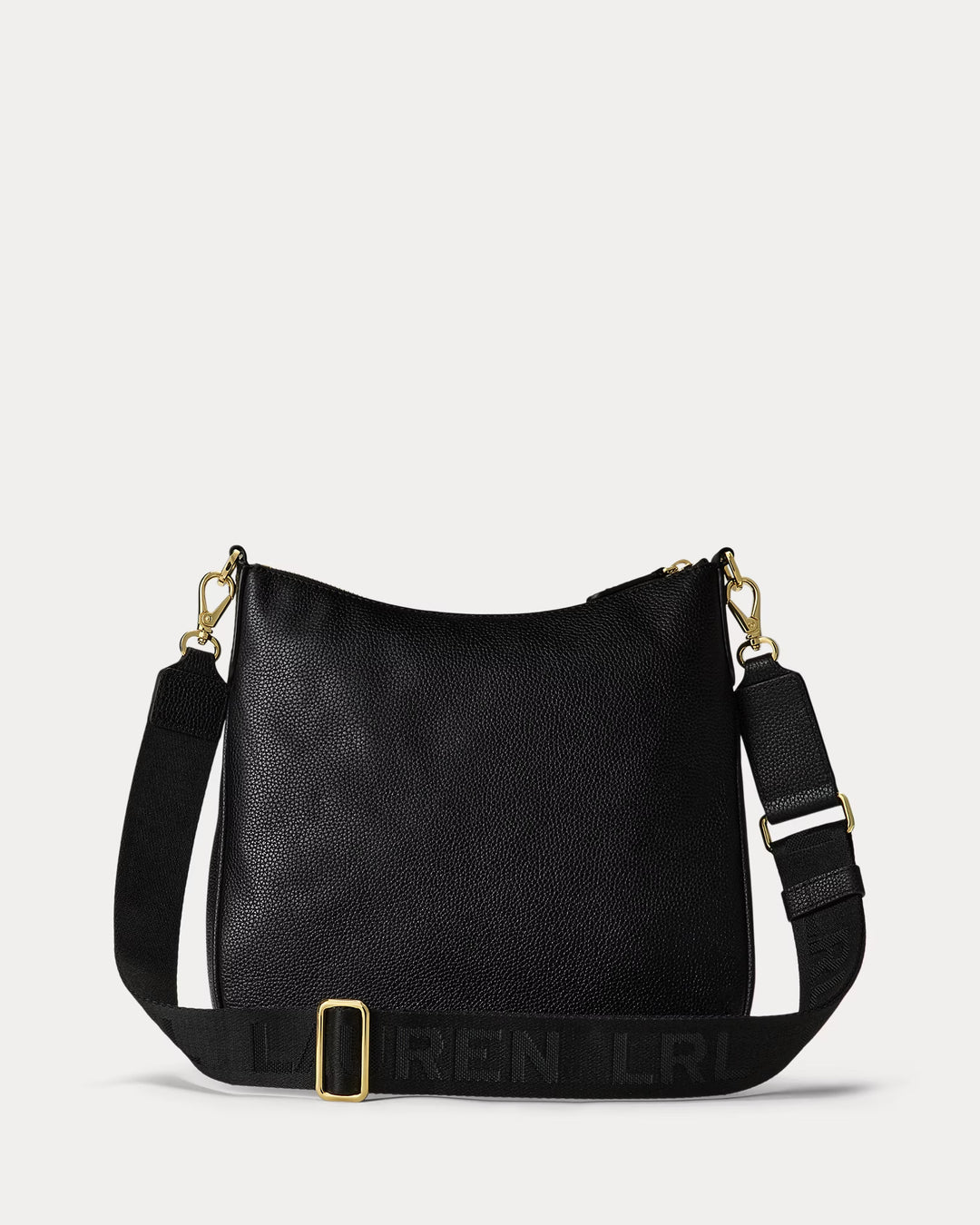 Ralph Lauren Pebbled Leather Large Cameryn Crossbody