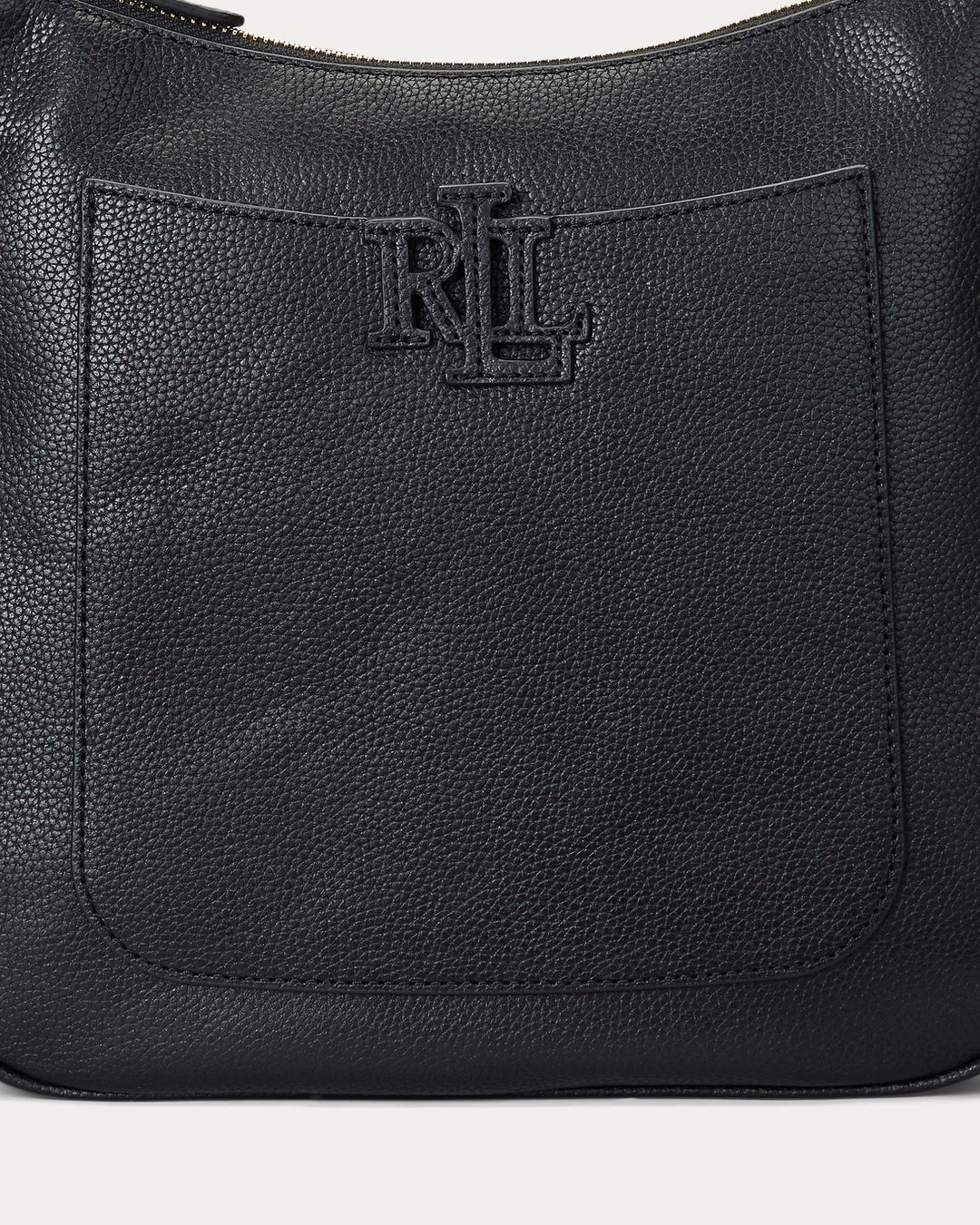 Ralph Lauren Pebbled Leather Large Cameryn Crossbody