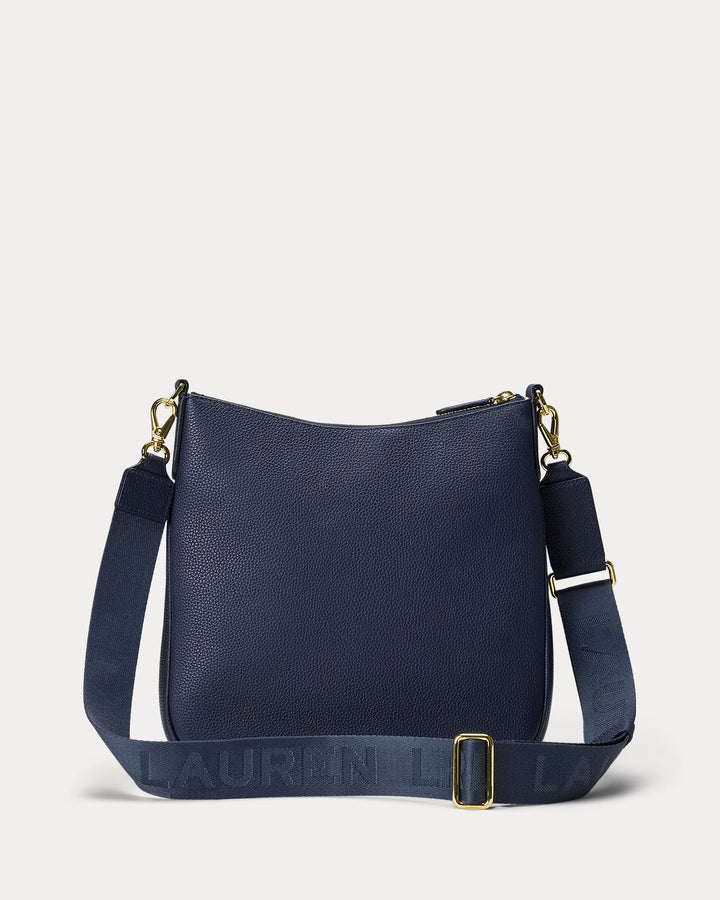 Ralph Lauren Pebbled Leather Large Cameryn Crossbody