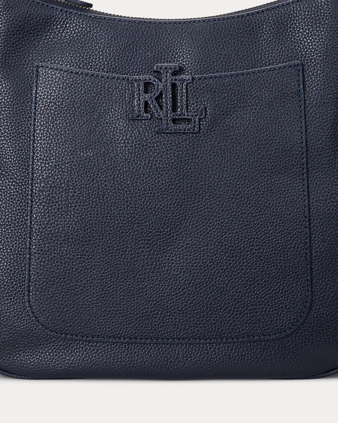 Ralph Lauren Pebbled Leather Large Cameryn Crossbody