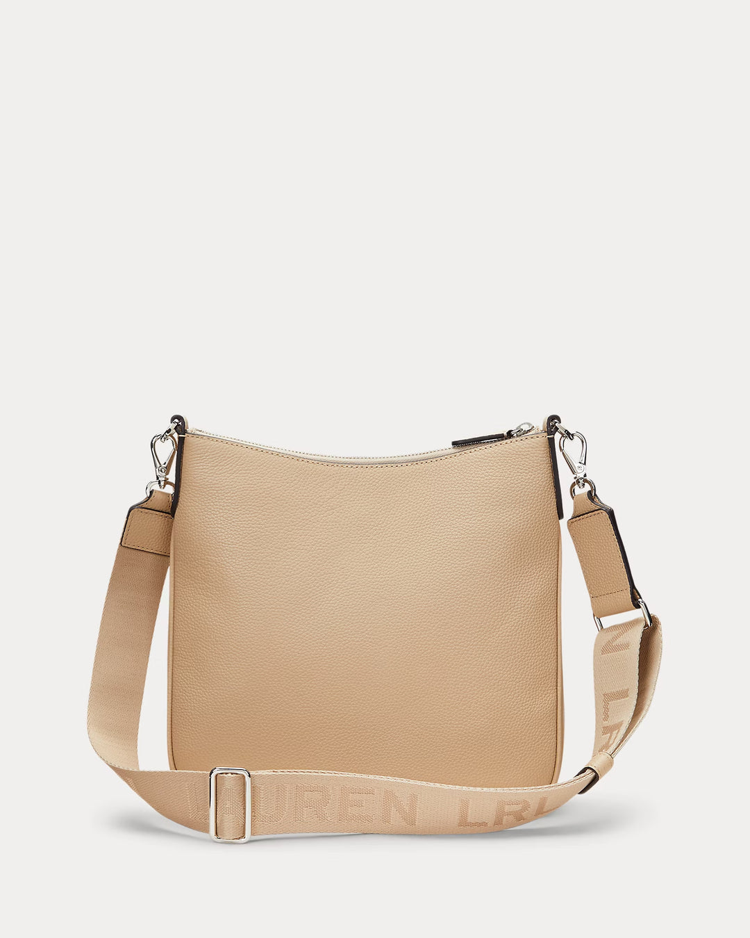 Ralph Lauren Pebbled Leather Large Cameryn Crossbody