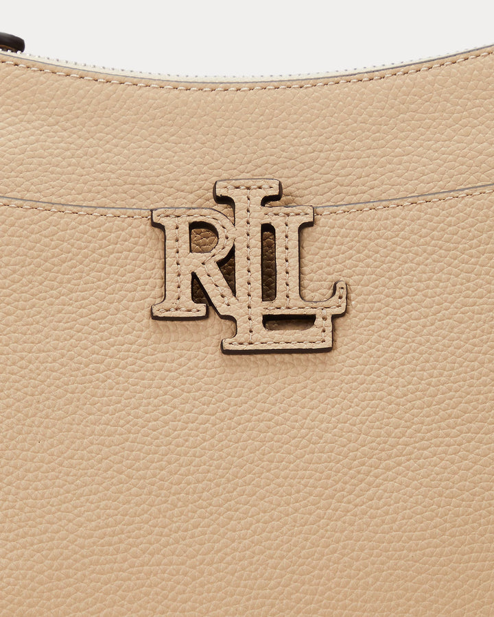 Ralph Lauren Pebbled Leather Large Cameryn Crossbody