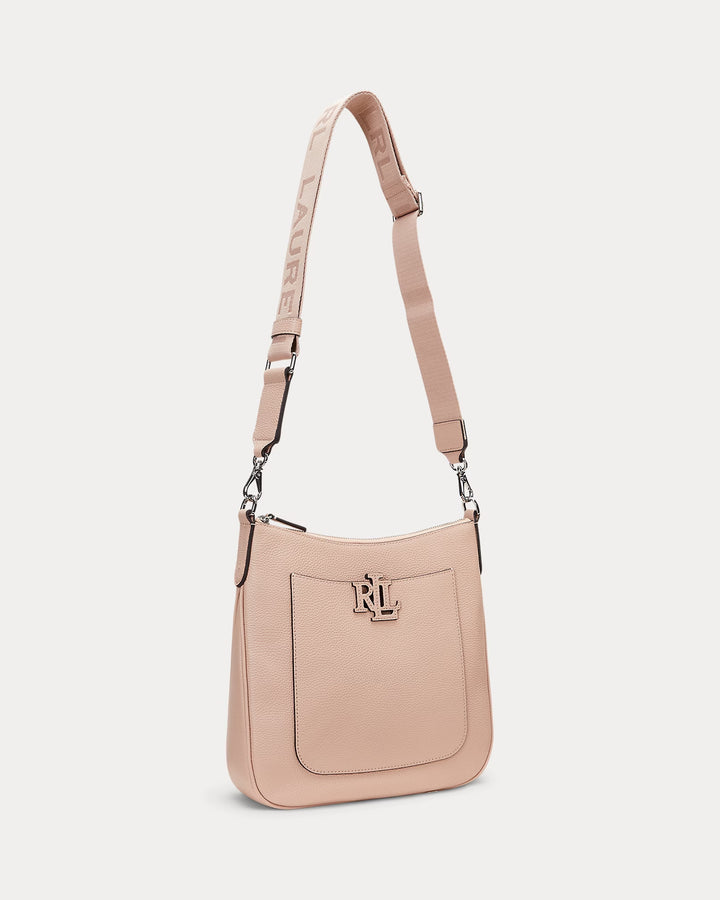 Ralph Lauren Pebbled Leather Large Cameryn Crossbody