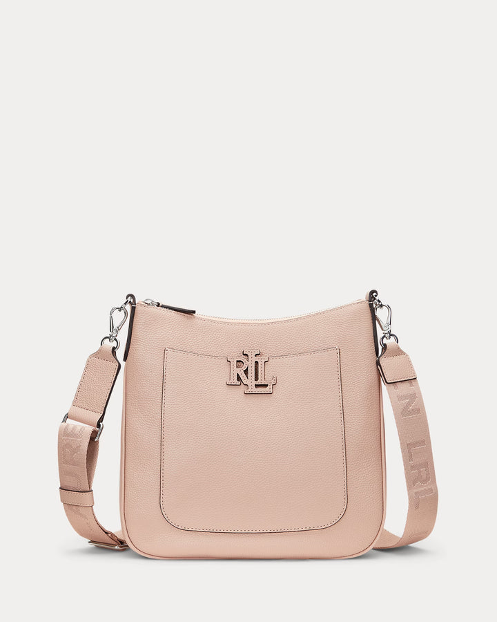 Ralph Lauren Pebbled Leather Large Cameryn Crossbody