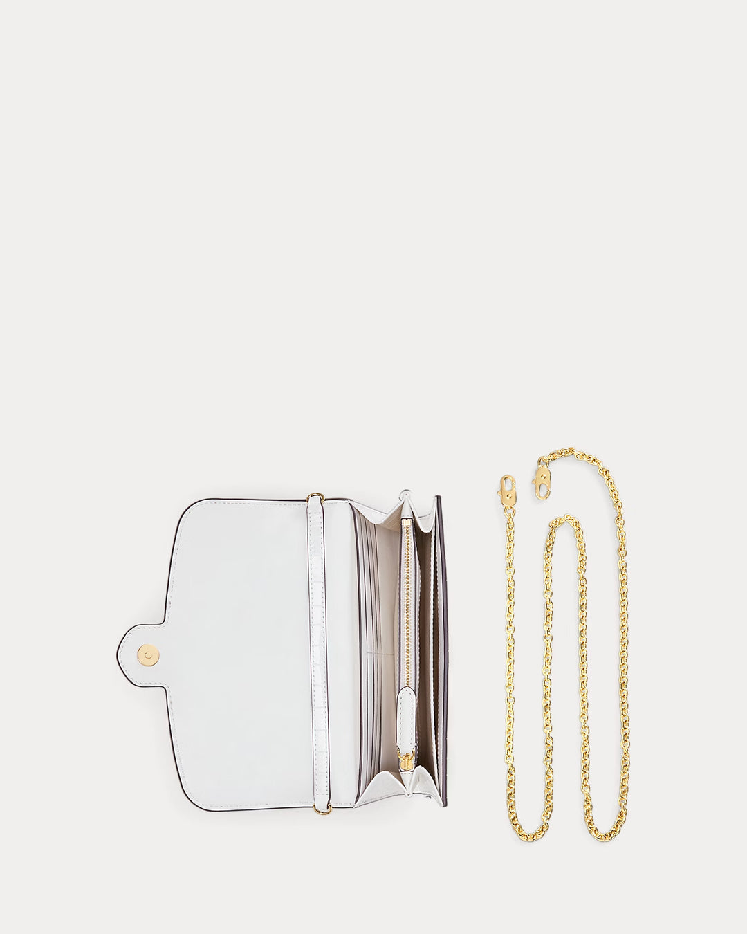 Ralph Lauren Croc-Embossed Medium Adair Crossbody