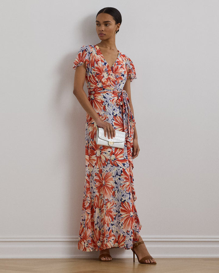 Ralph Lauren Croc-Embossed Medium Adair Crossbody