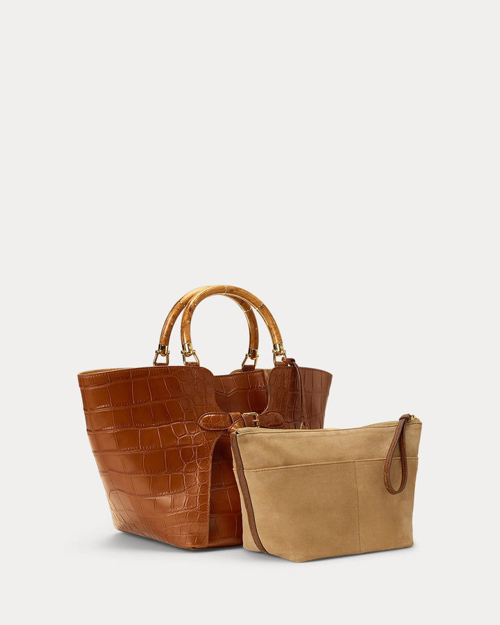 Ralph Lauren The Ralph Alligator Tote