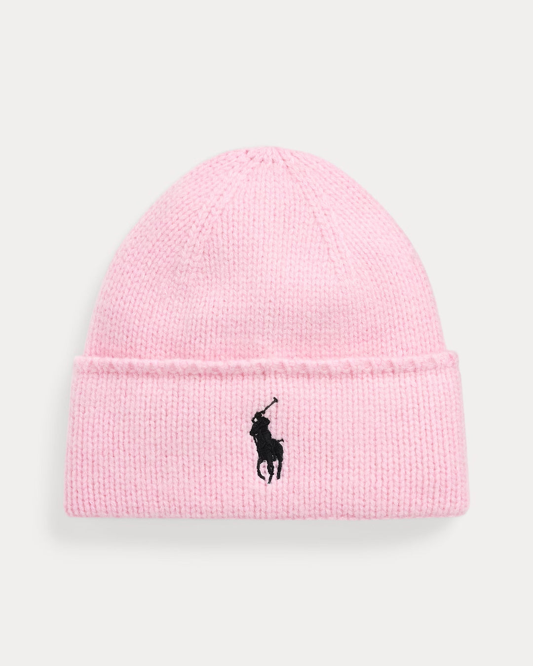 Ralph Lauren Pink Pony Merino Wool Beanie