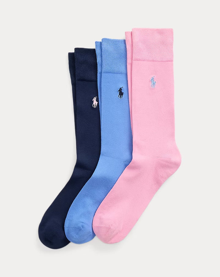 Ralph Lauren Supersoft Trouser Sock 3-Pack