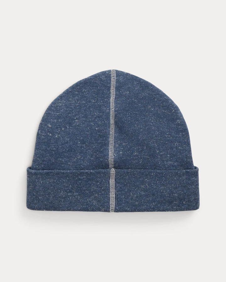 Ralph Lauren Cotton-Linen Graphic Beanie