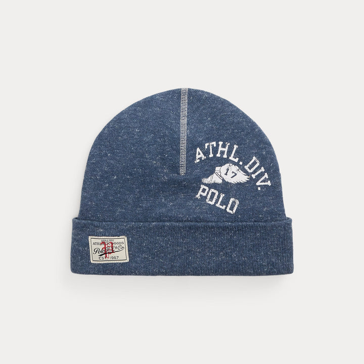 Ralph Lauren Cotton-Linen Graphic Beanie