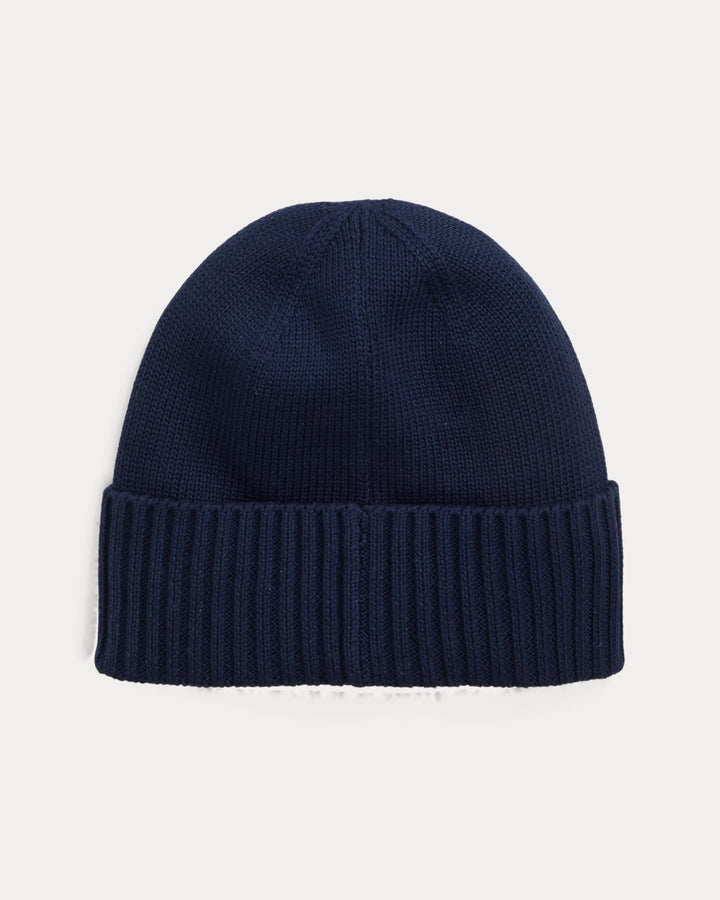 Ralph Lauren Polo Bear Cotton Beanie
