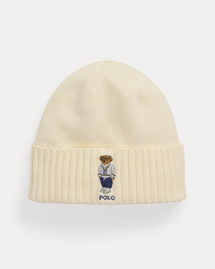 Ralph Lauren Polo Bear Cotton Beanie