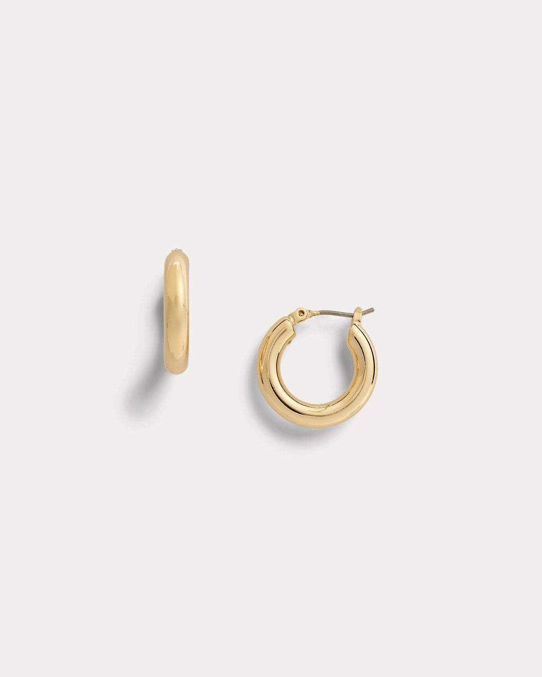 Ralph Lauren Gold-Plated-Brass Hoop Earrings