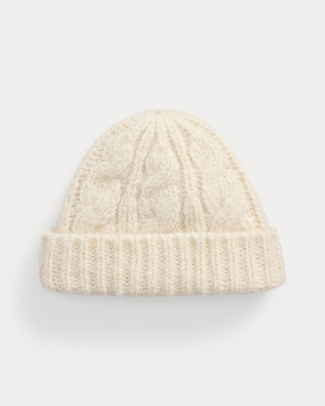 Ralph Lauren Cable-Knit Wool-Blend Beanie