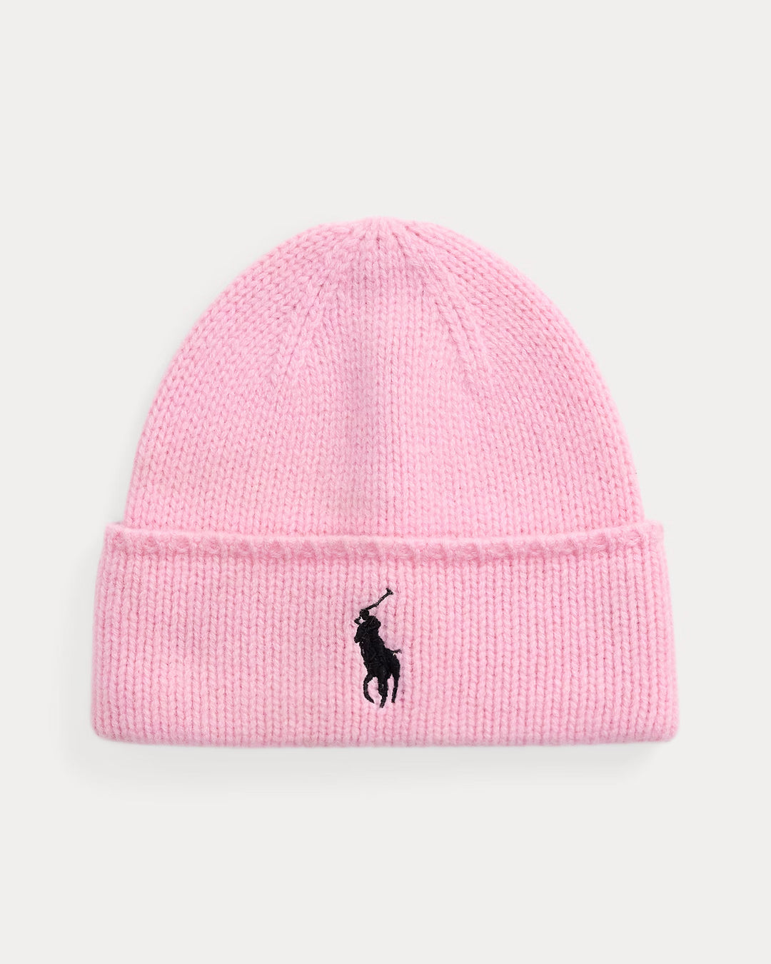 Ralph Lauren Pink Pony Merino Wool Beanie