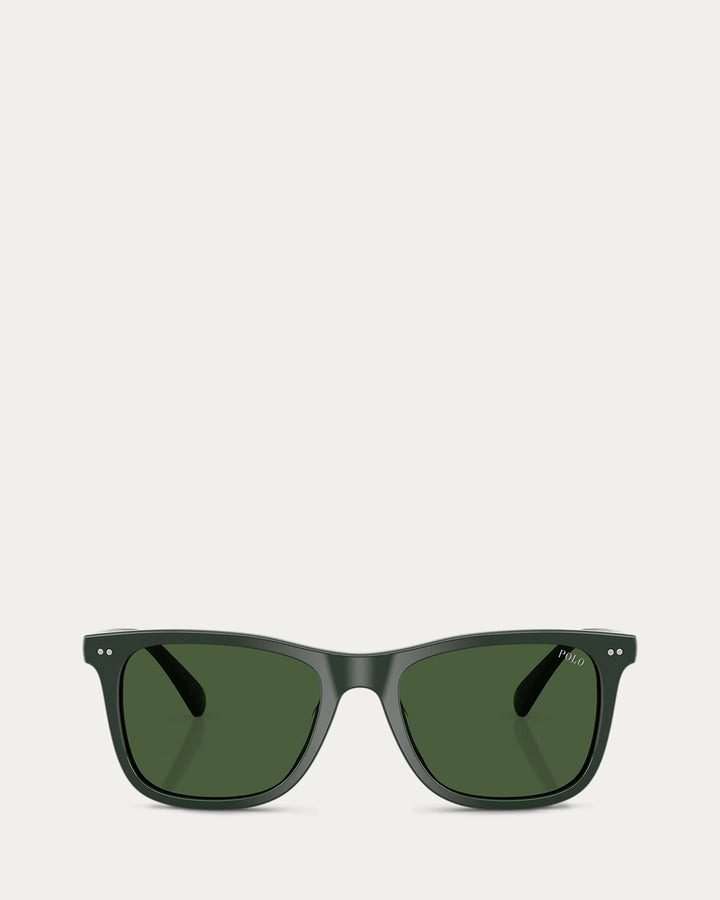 Ralph Lauren Heritage Pen-Hinge Square Sunglasses