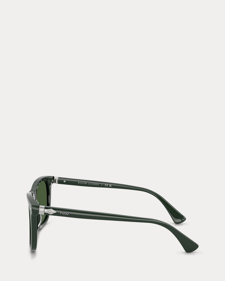 Ralph Lauren Heritage Pen-Hinge Square Sunglasses