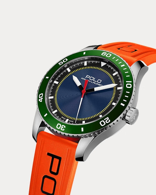 Ralph Lauren 42 MM Polo Sport Steel Watch