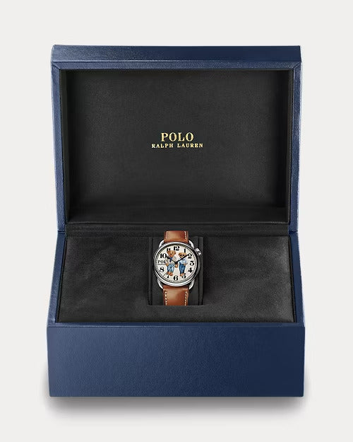 Ralph Lauren 38MM Ralph & Ricky Beach Polo Bear Watch