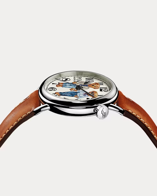 Ralph Lauren 38MM Ralph & Ricky Beach Polo Bear Watch