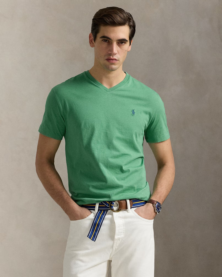Ralph Lauren Classic Fit Jersey V-Neck T-Shirt