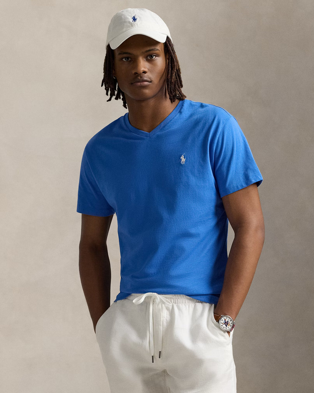 Ralph Lauren Classic Fit Jersey V-Neck T-Shirt