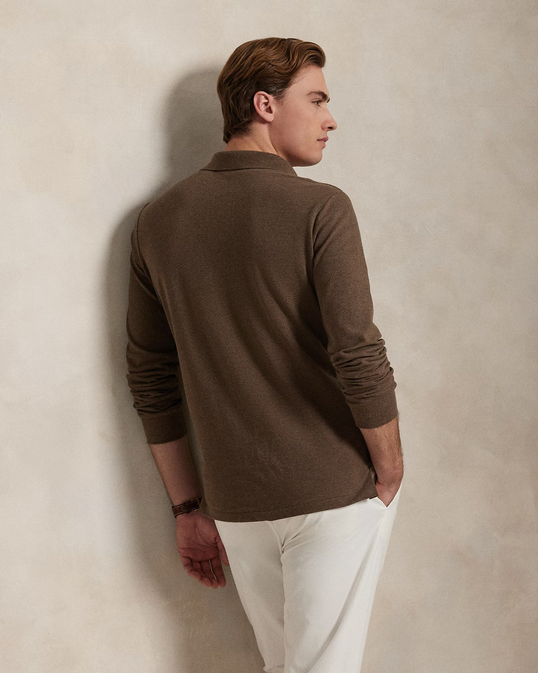 Ralph Lauren Mesh Long-Sleeve Polo Shirt – All Fits