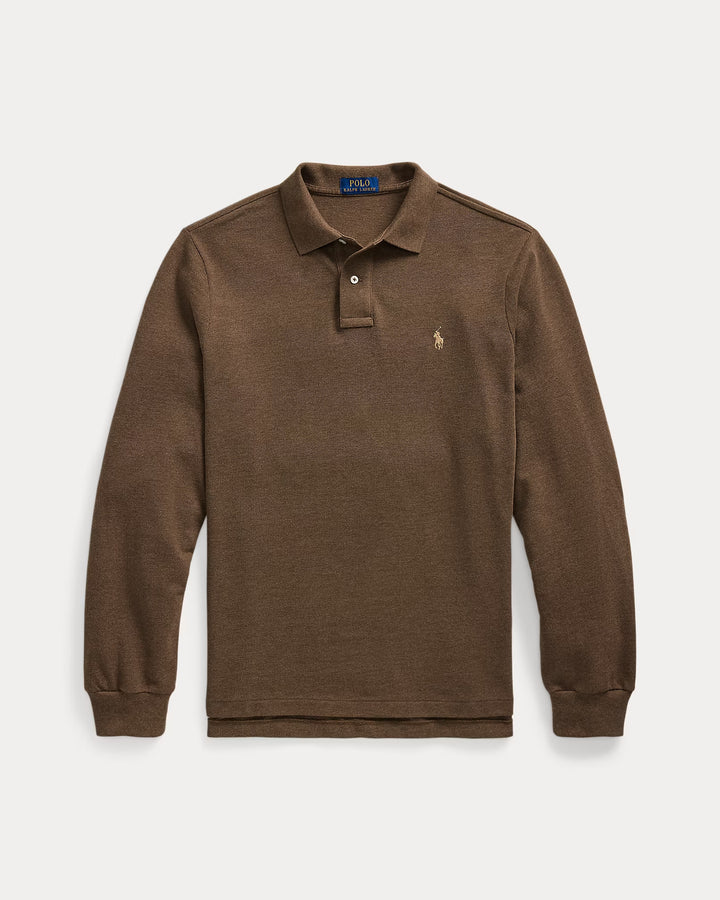 Ralph Lauren Mesh Long-Sleeve Polo Shirt – All Fits