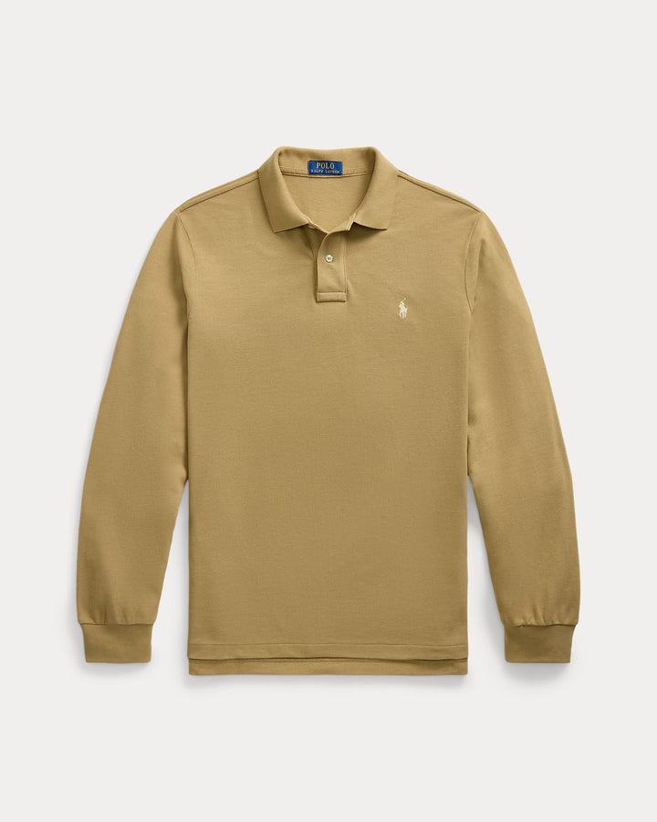 Ralph Lauren Mesh Long-Sleeve Polo Shirt – All Fits