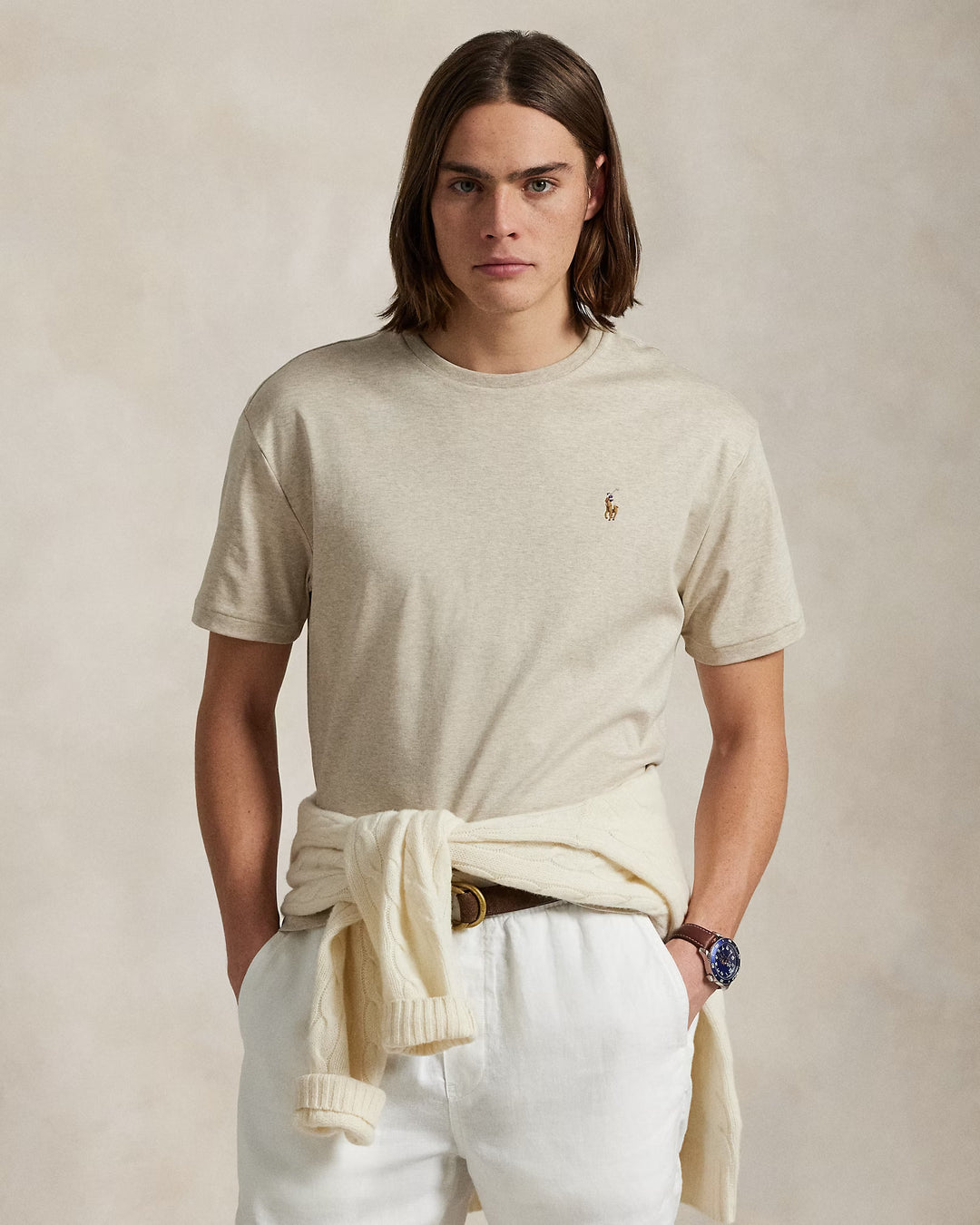 Ralph Lauren Classic Fit Soft Cotton Crewneck T-Shirt