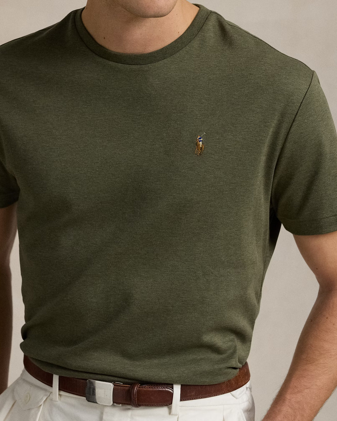 Ralph Lauren Classic Fit Soft Cotton Crewneck T-Shirt