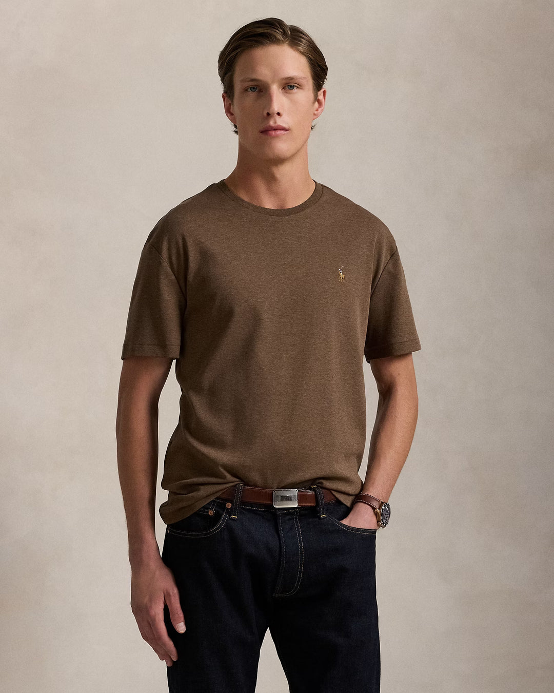 Ralph Lauren Classic Fit Soft Cotton Crewneck T-Shirt