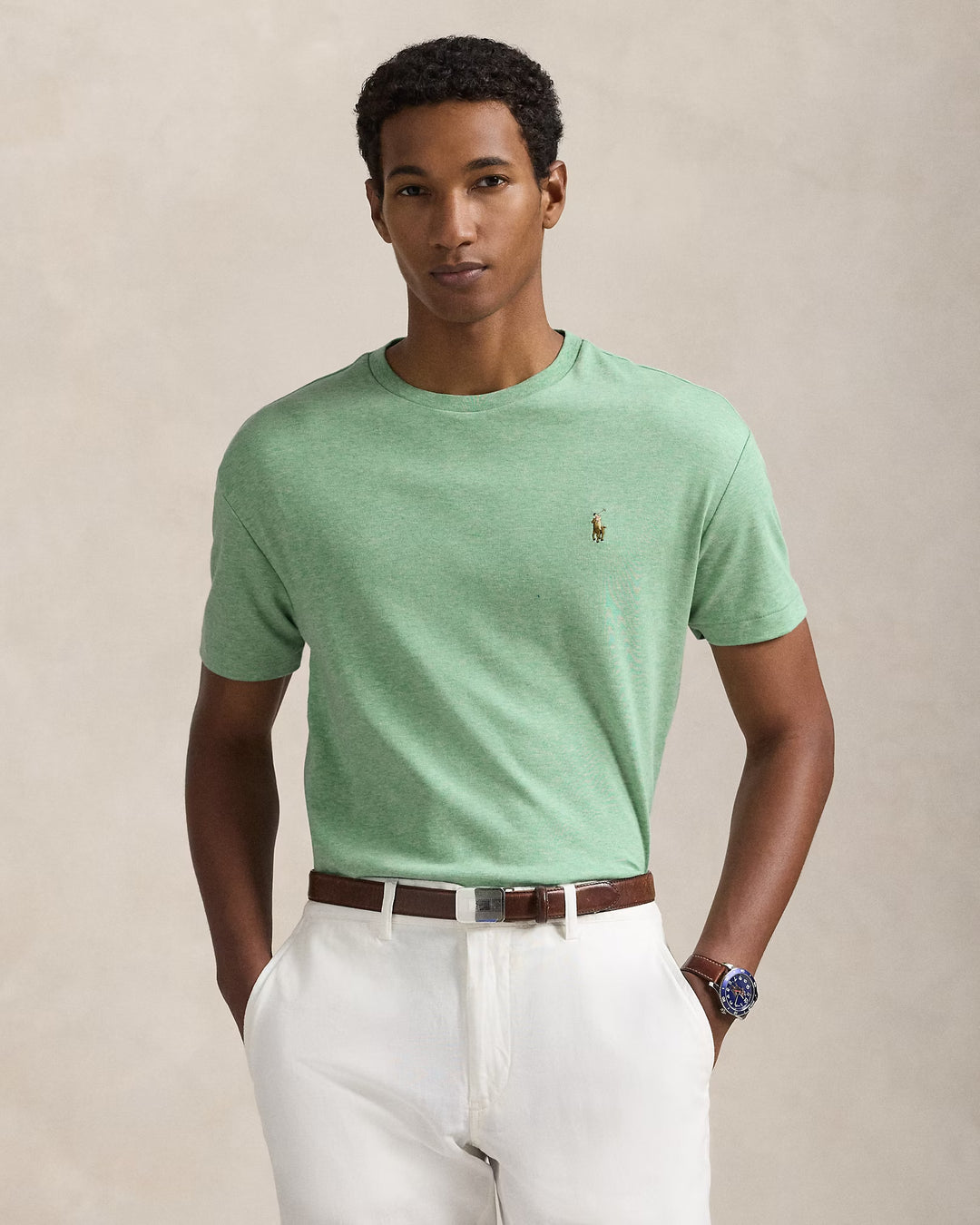 Ralph Lauren Classic Fit Soft Cotton Crewneck T-Shirt