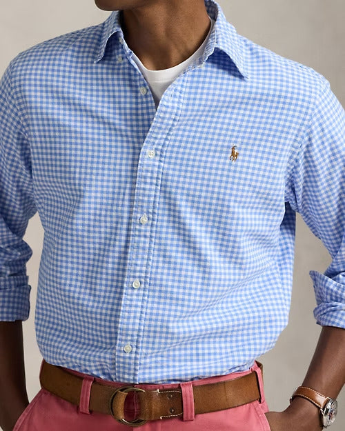 Ralph Lauren Classic Fit Gingham Oxford Shirt