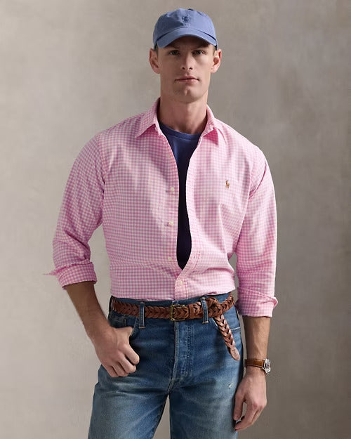 Ralph Lauren Classic Fit Gingham Oxford Shirt
