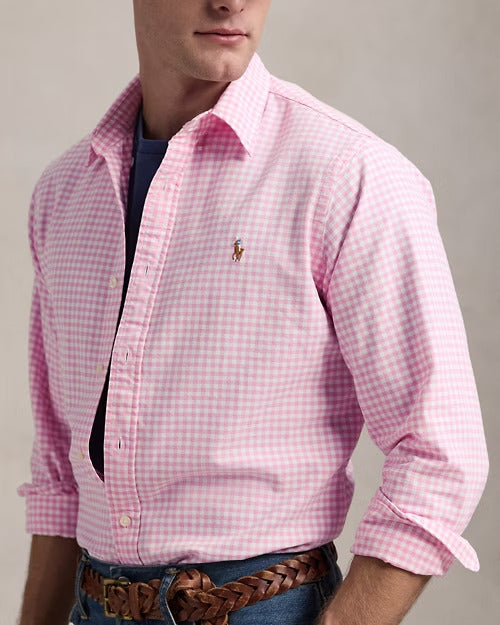 Ralph Lauren Classic Fit Gingham Oxford Shirt