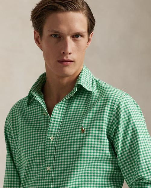 Ralph Lauren Classic Fit Gingham Oxford Shirt