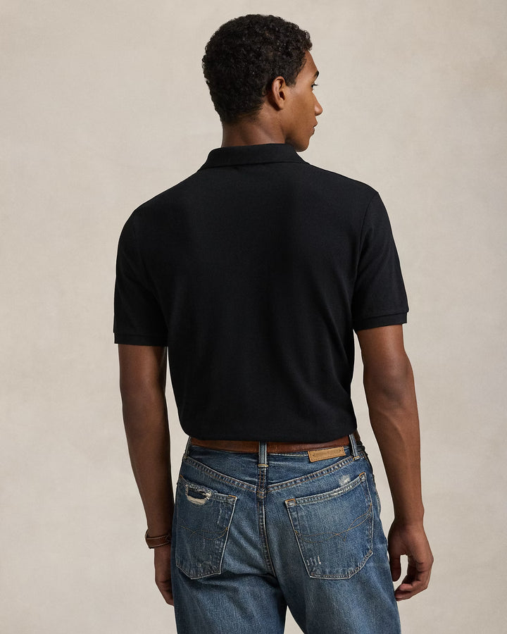 Ralph Lauren Classic Fit Triple-Pony Mesh Polo Shirt