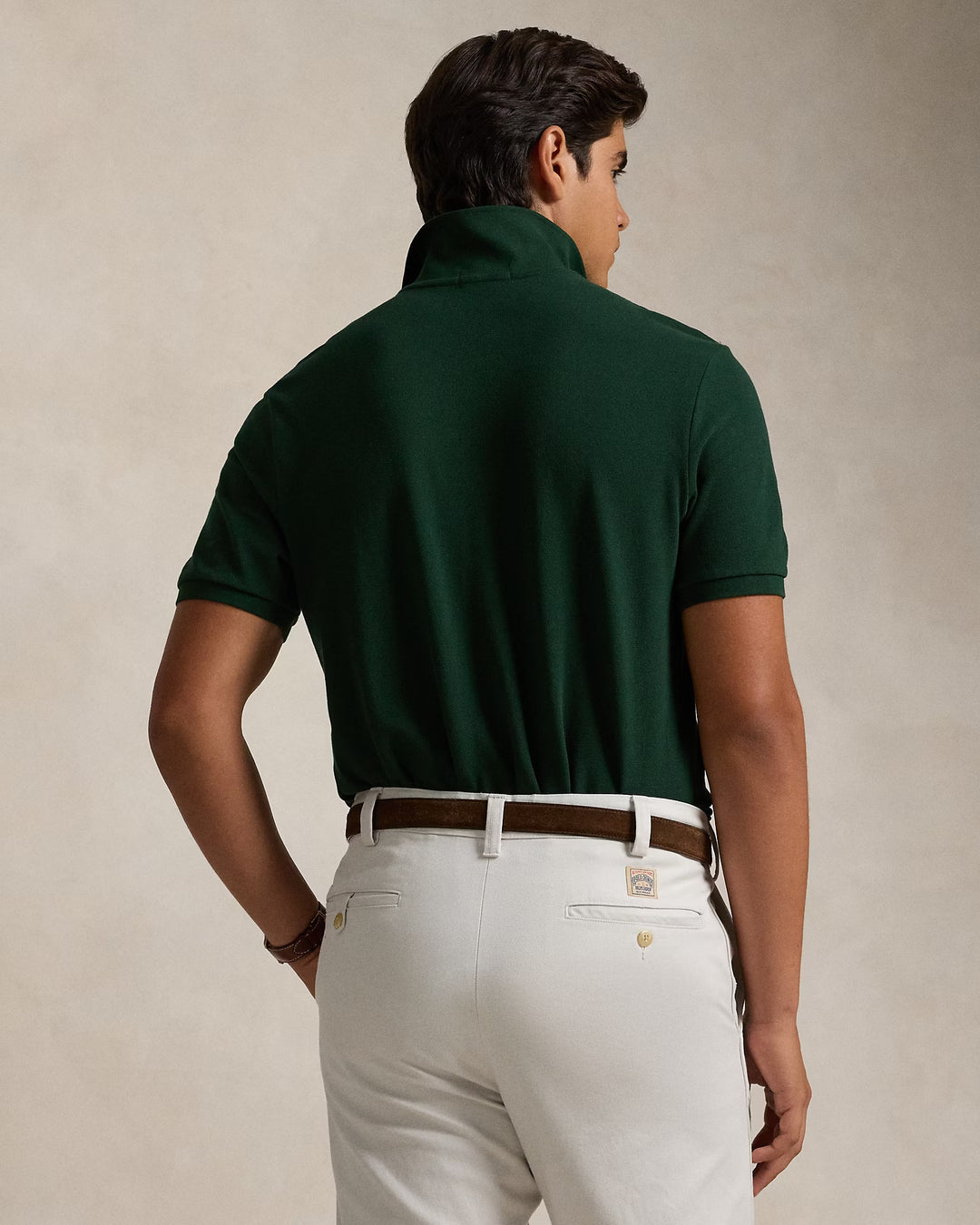 Ralph Lauren Classic Fit Triple-Pony Mesh Polo Shirt