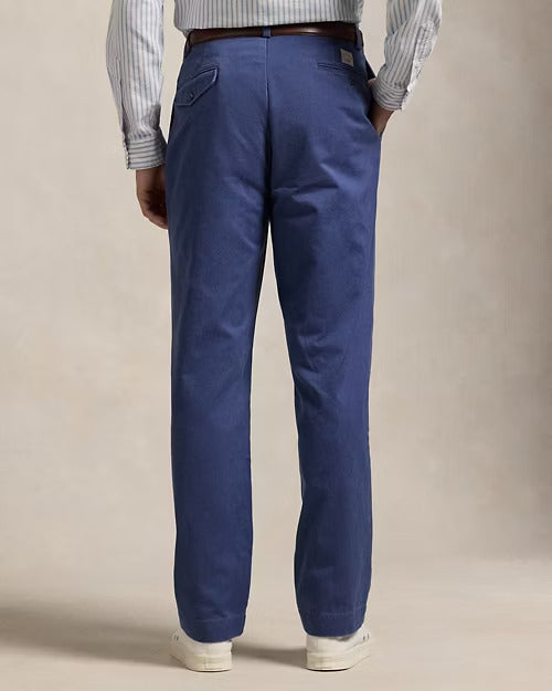 Ralph Lauren Whitman Relaxed Fit Pleated Chino Pant