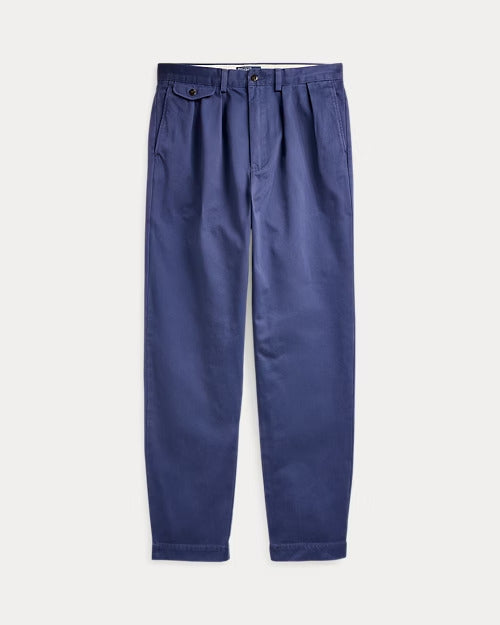 Ralph Lauren Whitman Relaxed Fit Pleated Chino Pant