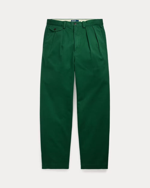 Ralph Lauren Whitman Relaxed Fit Pleated Chino Pant