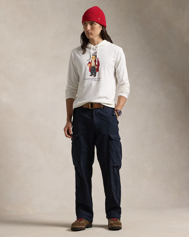 Ralph Lauren Polo Bear Jersey Hooded T-Shirt