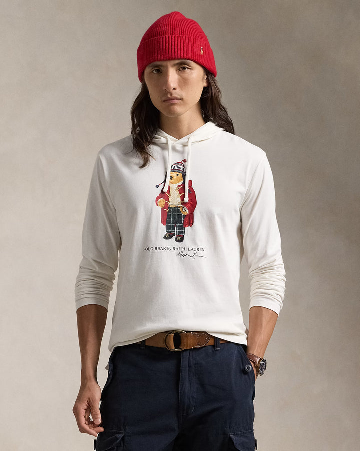 Ralph Lauren Polo Bear Jersey Hooded T-Shirt